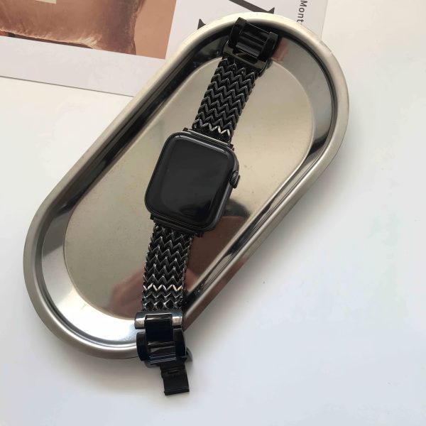 Stainless Steel Love Woven Watch Band S10 Can Be Used Compatible with 38mm 40mm 41mm 42mm 44mm 45mm 49mm Creative Summer Ins Breathable Suitable for Series 10 9 8 7 6 5 4 3 2 1 SE/Ultra Christmas Valentine'S Day Perfect Gift - Image 17