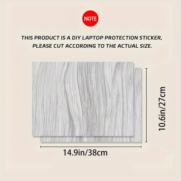 3pcs, 1 spare, No-fuss Adhesive Vinyl Stickers for MACBOOK and Other Laptops, Sunflower Theme Laptop Skins, Cover Art Decals Computer Protector - Image 6