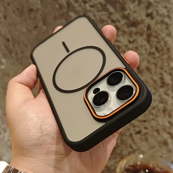 Luxury Transparent Matte Magnetic Case for iPhone 16 15 14 13 12 11 Pro Max Color Bumper Shockproof Magnet Wireless Charge Hard Acrylic Back Cover - Image 12