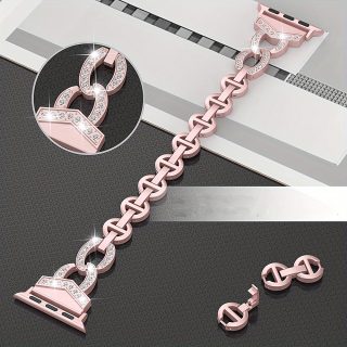 Metal strap for iWatch Band 38mm 40mm 41mm 42mm 44mm 45mm 49mm Ultra 2 1 Women Series 9 8 7 6 5 4 3 SE Bling Metal Bracelet iWatch Bands