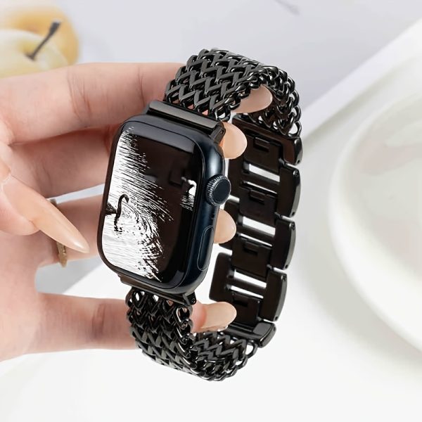 Stainless Steel Love Woven Watch Band S10 Can Be Used Compatible with 38mm 40mm 41mm 42mm 44mm 45mm 49mm Creative Summer Ins Breathable Suitable for Series 10 9 8 7 6 5 4 3 2 1 SE/Ultra Christmas Valentine'S Day Perfect Gift - Image 19