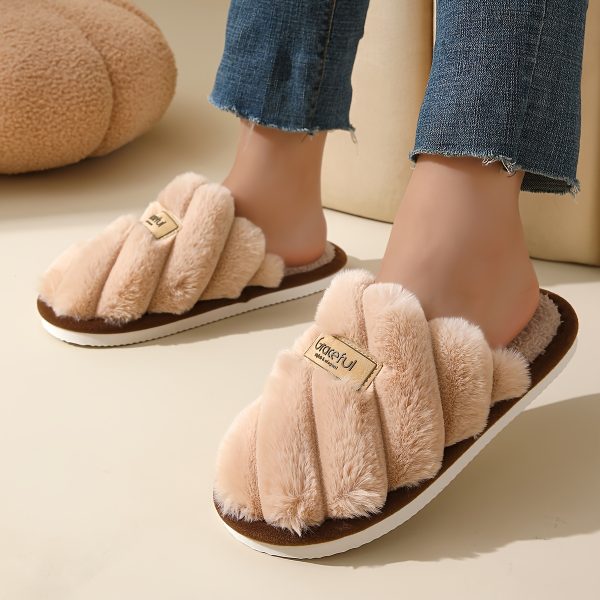 Winter Women's Anti-slip Warm Slippers Home Indoor Comfortable Couple Slippers women - Image 8