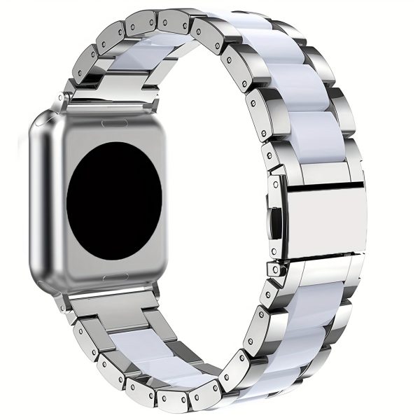 BIIFAKOO - New Resin Splicing For Ultra Series 10 9 8 7 SE 6 5 4 3 2 1 Compatible Apple Watch Strap 38mm 40mm 41mm 42mm 44mm 45mm 46mm 49mm With Meter Splitter - Image 5