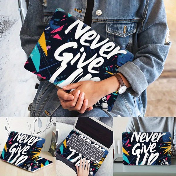 3pcs, 1pc spare, no need to worry about sticking it wrong, laptop sticker set made of PVC material suitable for various computer models, inspirational quote theme design, scratch-resistant self-adhesive durable easy to stick without bubbles high quality - Image 4