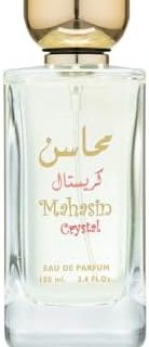Lattafa Mahasin Crystal Eae De Parfum For Women, 100 ml with Deodorant 50 ml  Amazon.ae: Beauty