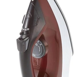Black & Decker 1600w 300ml steam iron, ceramic coated soleplate with anti calc, drip, self clean and auto shutoff, removes stubborn creases quickly easily x1550-b5 2 years warranty Buy Online at Best Price in UAE - Amazon.ae