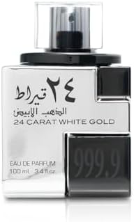 24 Carat White Gold By Lattafa For Men & Women - Eau De Parfum, 100ml  Amazon.ae: Beauty