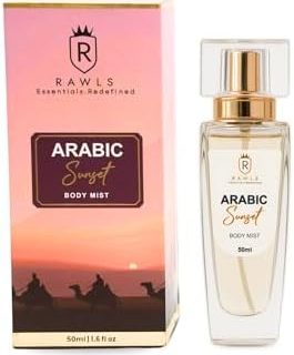 Rawls Arabic Body Mist for Women – Long-Lasting Oriental Fragrance Mist with Jasmine & Sandalwood – Perfume Spray for Daily Freshness – 50ml  Amazon.ae: Beauty