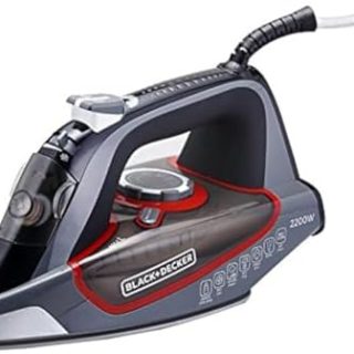 Black & Decker Steam Iron With Ceramic Soleplate 2200W ,Grey,X2050-b5 Buy Online at Best Price in UAE - Amazon.ae