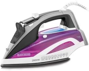Black+Decker 2800W Digital Steam Iron, Multi-Colour, X2250-B5"Min 1 year manufacturer warranty" Buy Online at Best Price in UAE - Amazon.ae