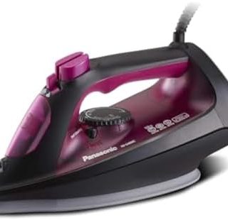 Panasonic Steam Iron, 2300W, Ni-U400, Pink, Big Ceramic Soleplate Buy Online at Best Price in UAE - Amazon.ae