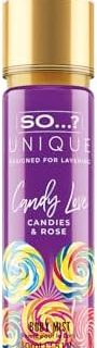 So…? Unique Women's Candy Love Body Mist – Sweet, Playful Fragrance Spray for Women, Long-Lasting & Captivating Scent, 150ml  Amazon.ae: Beauty
