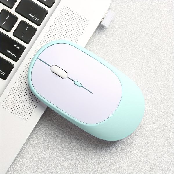 2.4G&Wireless Dual Mode Mouse Portable Rechargeable Wireless Computer Mouse Ergonomic Office Mice For Macbook PC Computer Notebook Tablet Laptop Accessories - Image 13
