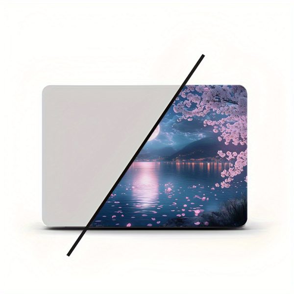 3pcs, 1pc As a Spare, No Need to Worry about Damaging The Stickers, Creatively Designed Cherry Blossom And Moonlight Laptop Stickers - Easy to Install - Waterproof And Scratch-Resistant - PVC - Image 8