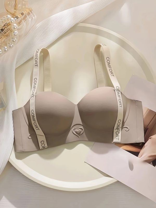 Women'S Seamless Wireless Bra - Lift & Support, No Underwire, Comfort Fit with Adjustable Straps, Breathable & Anti-Sagging Design for Better Appearance, Everyday Bra|Sleek Appearance|Breathable Fabric, Bra for Daily Wear - Image 4