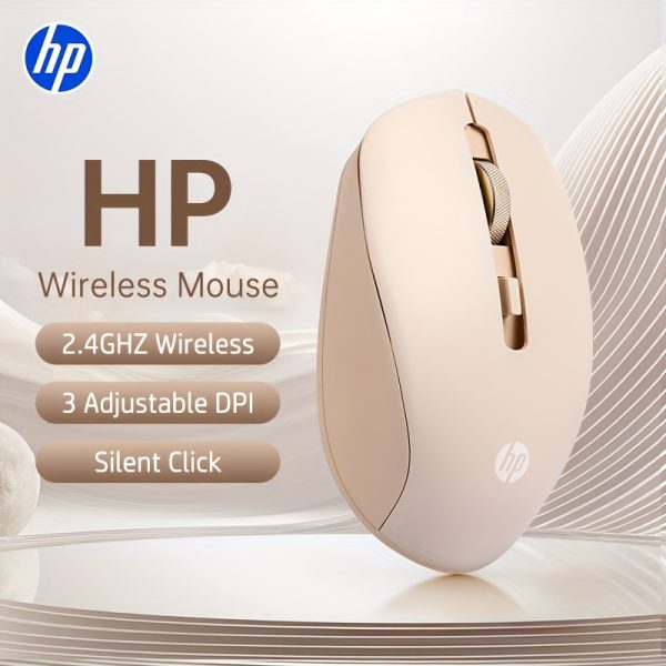 HP S1000 PLUS Wireless Mouse - Ultra-Slim, Adaptive Ergonomic Design, 2.4GHz Wireless Connectivity, 3 DPI Settings, Quiet Click, Plastic Body, Ambidextrous - Ideal for Gaming & Office Use, Mouse Movement Smoothness|Sleek Appearance|Wireless Connectivity - Image 7