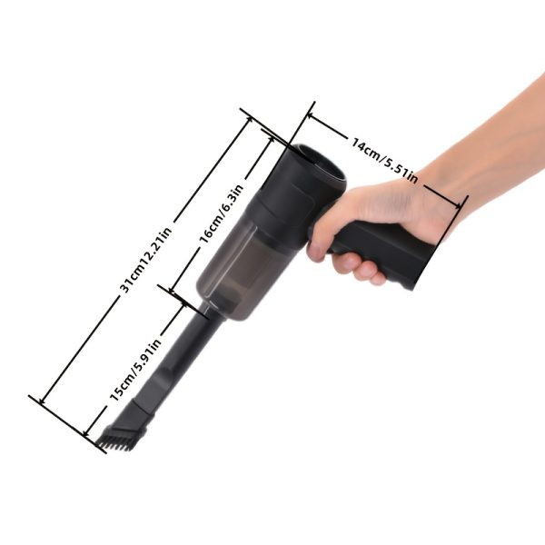 Professional Car Vacuum Cleaner, Portable, USB Charging, Lithium Battery, 5V, Plastic Material, with Cloth Filter, for Sofa, Floor, Desktop Dust Cleaning, Vacuum Cleaner for Ca - Image 3