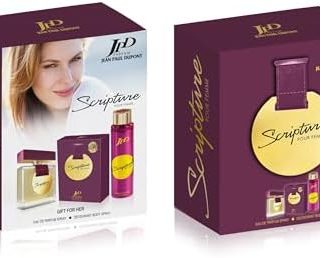 Jean Paul Dupont (JPD) Scripture Pour Femme - 2 Pieces Promo Pack for Women - Eau de Parfum 100ml + Body Spray 200ml - Gift for Her - Perfume Gift Set -Fresh and Woody notes  Amazon.ae: Beauty