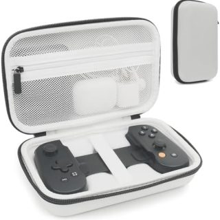XORDING Case Compatible with Backbone One 1/2nd Gen - Durable Nylon Hard Shell Carrying Case with Wrist Strap, Keychain, - Protective Storage for Backbone Gaming Controller and Accessories (White)  Amazon.ae: Electronics