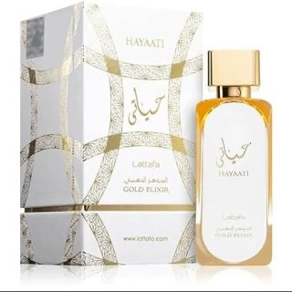 Lattafa Hayati Gold Elixir Eau De Perfume EPD-100ml  Amazon.ae: Beauty