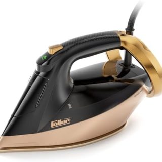 Feller Germany Vanguard Series Steam Iron, 2600W, Prime Gold Ceramic Double Sole Plate with Anti Calc, Auto Shut off, TrueTemp, Easy One Button Steam, SI260, 2Y Guarantee-UAE Version (Gold) Buy Online at Best Price in UAE - Amazon.ae