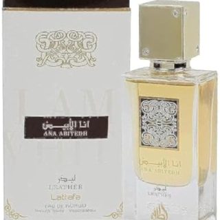 Lattafa Ana Abiyedh Leather Long Lasting Imported Liquid Eau De Perfume, 100ml For Unisex, Package  Amazon.ae: Beauty