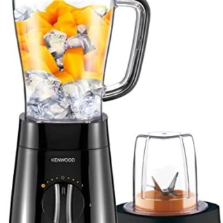 Kenwood Blender 500W Smoothie Blender/Smoothie Maker 1.5L With Multi Mill (Grinder/Chopper), Ice Crush Function Blp15.150Bk Black Buy Online at Best Price in UAE