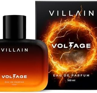 Villain Voltage Eau De Perfume for Men, 100 ml, Ideal for everyday use and special occasions, Long lasting masculine fragrance, Skin-friendly perfume for Men  Amazon.ae: Beauty