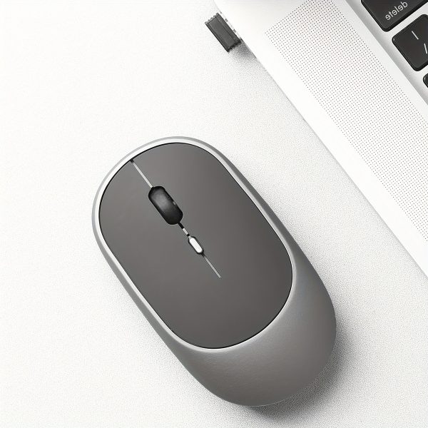 2.4G&Wireless Dual Mode Mouse Portable Rechargeable Wireless Computer Mouse Ergonomic Office Mice For Macbook PC Computer Notebook Tablet Laptop Accessories - Image 8
