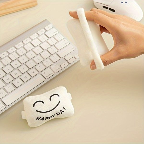 Ergonomic Memory Foam Wrist Rest with "Happy Day" Design - Comfortable & Lightweight Mouse Pad for Office, Laptops, Macs | Easy Typing Support, Sponge Pillow, Keyboard Compatible, Office Desk Accessory | Cheerful Workspace | Lightweight Wrist Support, Wrist Support Pad - Image 7
