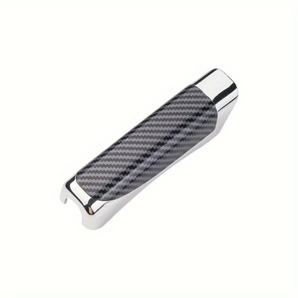 Universal Car Handbrake Sleeve, Durable ABS & Carbon Fiber Finish, Easy Installation, Plastic Material, for Various Vehicle Models, Car Interior Accessories - Image 6