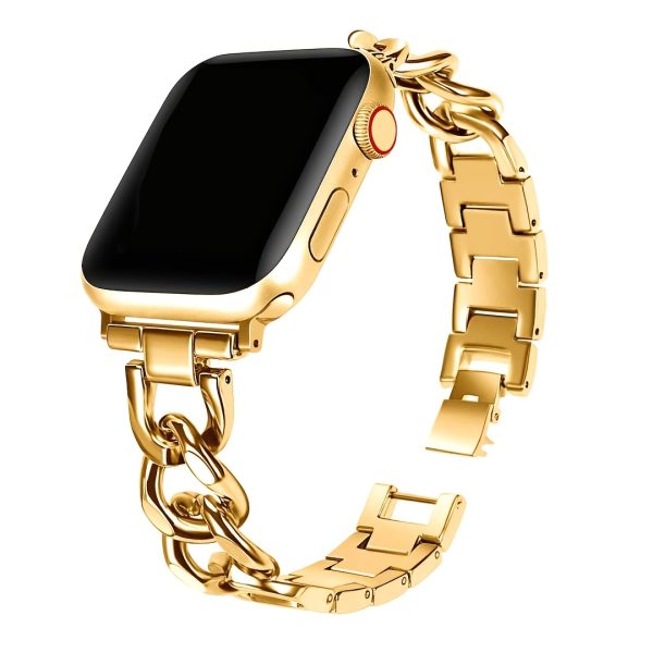 Exquisite Style Metal Bracelet Strap For Iwatch Series 10 9 8 7 SE 6 5 4 3 Bracelet - Fashionable Versatile Design For Men And Women, Elegant Girls Watch Strap For IWatch Strap 46mm 38mm 40mm 41mm 42mm 44mm 45mm 49mm - Youth Watch Strap Single Item - Image 14