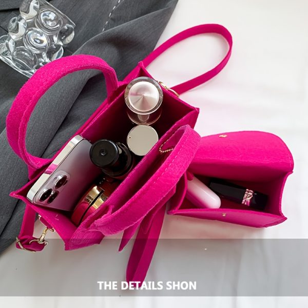 3pcs Embossed Women'S Handbag Set - Stylish Crossbody Bag, Clutch, and Wallet, Solid Color Casual Square Bag, Fashionable Fabric for Daily Use - Image 9