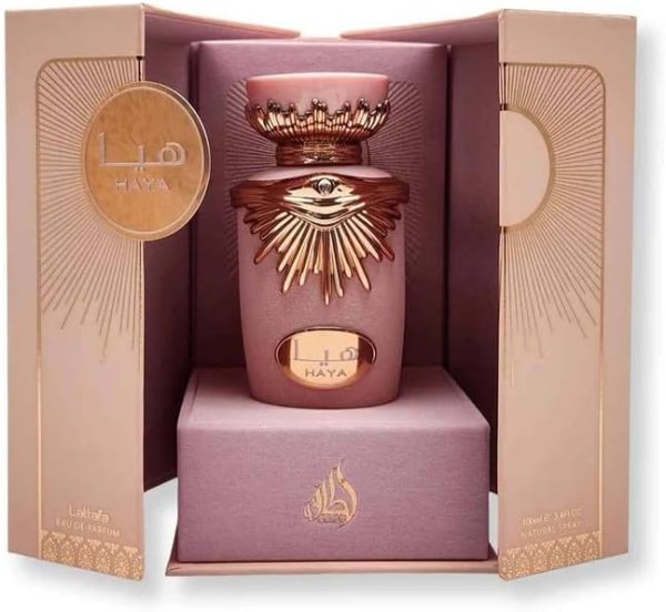Lattafa Haya Eau de Parfum-(Unisex)-100ml, Pack Of 1  Amazon.ae: Beauty - Image 4
