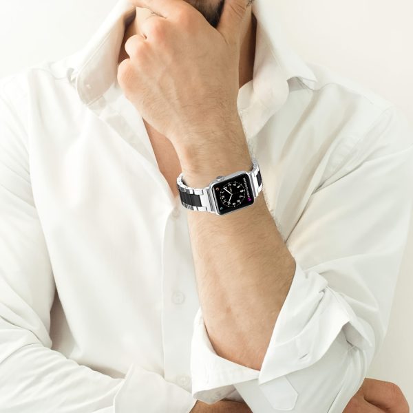 BIIFAKOO - New Resin Splicing For Ultra Series 10 9 8 7 SE 6 5 4 3 2 1 Compatible Apple Watch Strap 38mm 40mm 41mm 42mm 44mm 45mm 46mm 49mm With Meter Splitter - Image 10