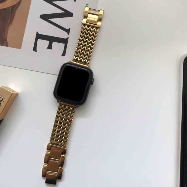 Stainless Steel Love Woven Watch Band S10 Can Be Used Compatible with 38mm 40mm 41mm 42mm 44mm 45mm 49mm Creative Summer Ins Breathable Suitable for Series 10 9 8 7 6 5 4 3 2 1 SE/Ultra Christmas Valentine'S Day Perfect Gift - Image 7