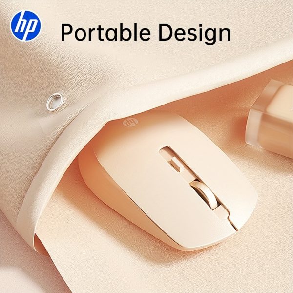 HP S1000 PLUS Wireless Mouse - Ultra-Slim, Adaptive Ergonomic Design, 2.4GHz Wireless Connectivity, 3 DPI Settings, Quiet Click, Plastic Body, Ambidextrous - Ideal for Gaming & Office Use, Mouse Movement Smoothness|Sleek Appearance|Wireless Connectivity - Image 9