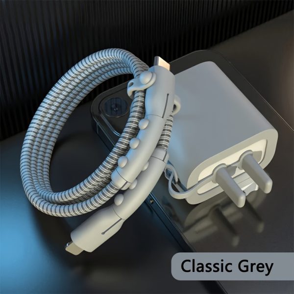 Durable Silicone Protective Case for 20W Charger Practical Dustproof Silicone Anti-bend Charger Case for Apple Series 18W & 20W Silicone Charger Case - Image 12
