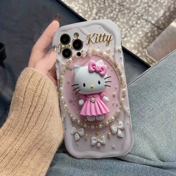 Sanrio cute cartoon helloKitty mobile phone case for iPhone 16 15 14 13 12 11 Pro Max 16 15 14 Plus 13 12 mini 16e X XR XS Max 6 6s 7 8 Plus SE - Image 6