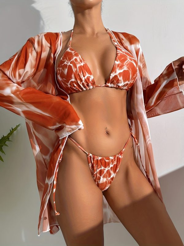 Women's Trendy Printed Sexy Bikini Set - Image 3