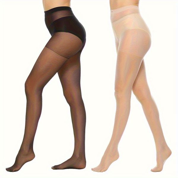 6 Pairs of 20D Women'S Invisible Tights - Ultra-Thin, High-Waist, Skin-Tone Nylons for Everyday Wear, Professional Appearance, Professional Appearance Tights|Transparent Nylons|Stretchy Material - Image 13
