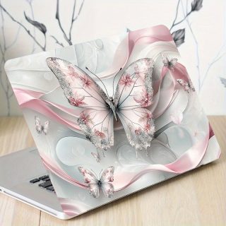 3pcs Laptop Skin Stickers, 1pc Spare, Waterproof and Scratch-Resistant, PVC Material, for Laptop, Car, Helmet, Motorcycle, Refrigerator Decoration