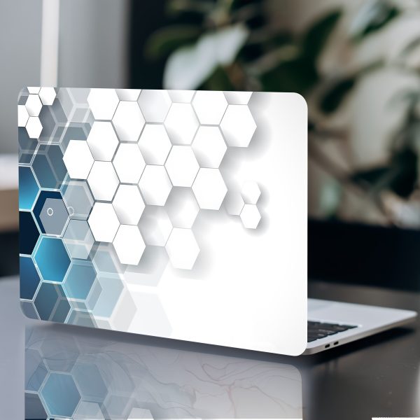 2pcs Tech-Inspired Laptop Skin Decals, Universal Notebook Sticker, Waterproof & Scratch-Resistant Vinyl, Self-Adhesive, Semi-Matte Finish, with Cartoon Pattern, for Laptops and Cars, Notebook Skin Decals - Image 7