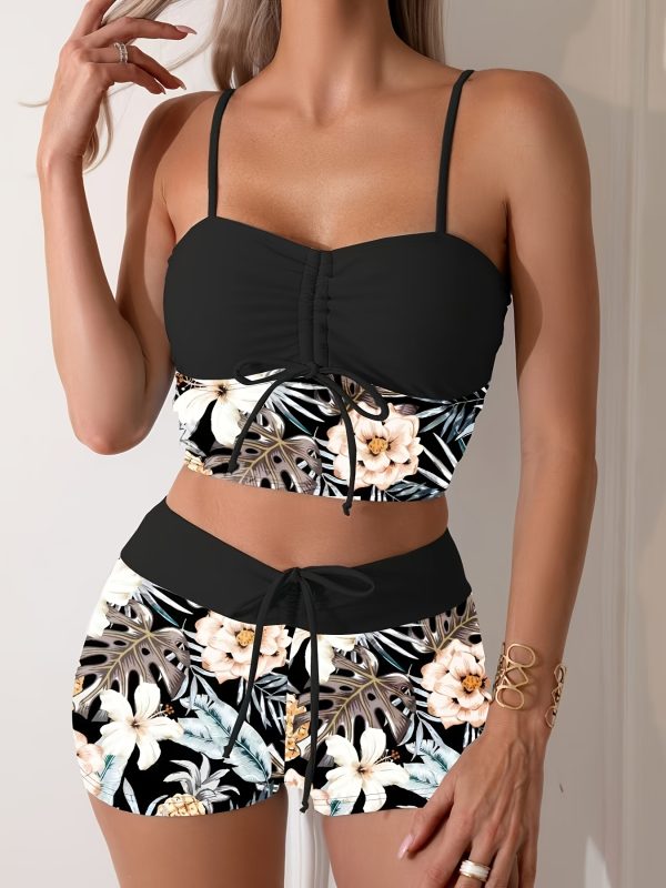 Sexy & Stylish Two-Piece Bikini Sets For Beach Vacation, Fashion Comfy Bathing Suit, Women's Swimwear & Clothing - Image 2