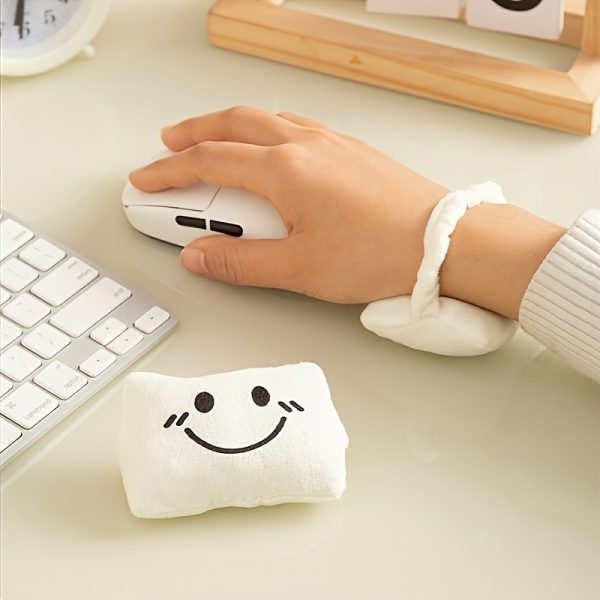 Ergonomic Memory Foam Wrist Rest with "Happy Day" Design - Comfortable & Lightweight Mouse Pad for Office, Laptops, Macs | Easy Typing Support, Sponge Pillow, Keyboard Compatible, Office Desk Accessory | Cheerful Workspace | Lightweight Wrist Support, Wrist Support Pad - Image 9