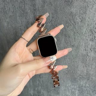 Use BIIFAKOO-Z Alphabet Strap Compatible with S10 Generation iWatch Suitable for Ultra Series 10 9 8 7 SE 6 5 4 3 2 1 38mm 40mm 41mm 42mm 44mm 45mm 46mm 49mm