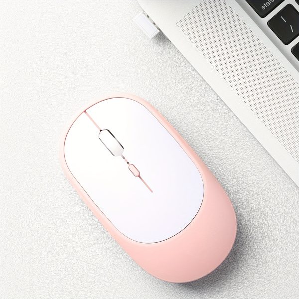 2.4G&Wireless Dual Mode Mouse Portable Rechargeable Wireless Computer Mouse Ergonomic Office Mice For Macbook PC Computer Notebook Tablet Laptop Accessories - Image 6