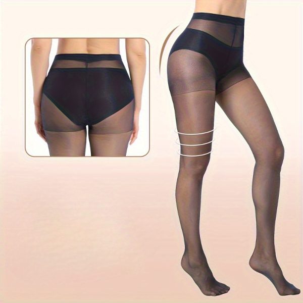 6 Pairs of 20D Women'S Invisible Tights - Ultra-Thin, High-Waist, Skin-Tone Nylons for Everyday Wear, Professional Appearance, Professional Appearance Tights|Transparent Nylons|Stretchy Material - Image 6