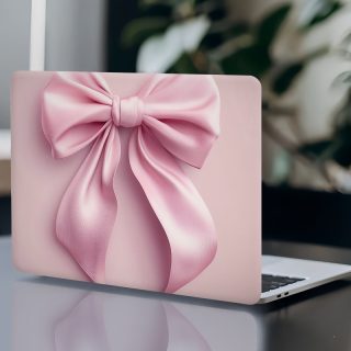 3pcs, 1pc Spare, Fearless to Die, Self-Adhesive Bowknot Girl Style Series Laptop Sticker, Vinyl Laptop Skin Sticker Deca
