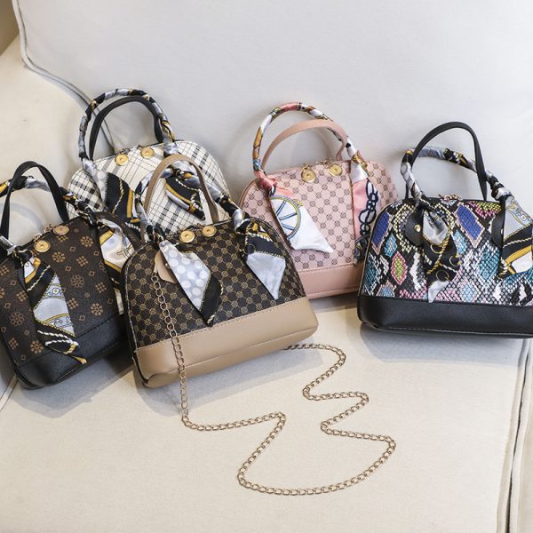 New Women'S Light Luxury Printed Shell Bag, Large Capacity Handbag, Fashionable and Versatile Shoulder Crossbody Bag - Image 2